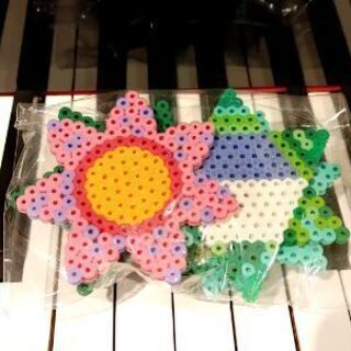 ビーズで作ったマグネット