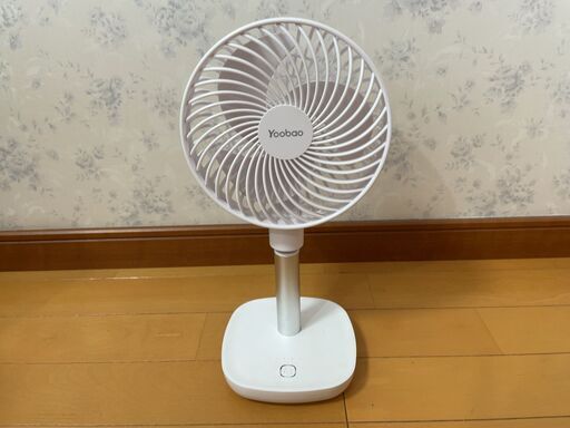 【3,080円→1,500円で！】卓上扇風機 USB充電式