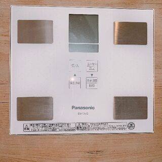 Panasonic 体重計 EW-FA13 ホワイト 1,500円の画像