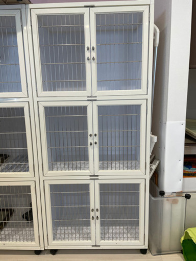 3段犬舎　3段ゲージ　ペットホテル