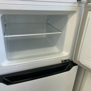 【リサイクルショップ　ピカソ　小松原】HISENSE 120L 2ドア冷凍冷蔵庫 HR-B1201 2017年製の画像