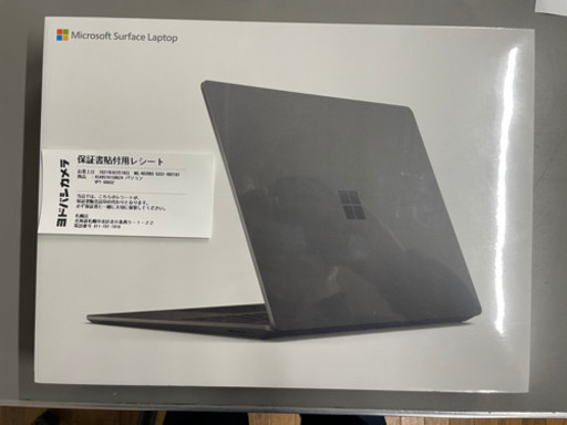 未使用 Surface Laptop 3 13.5インチ VPT-00032