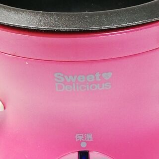 ★Sweet Delicious 電気式 チョコレートフォンデュ ハートフルの画像