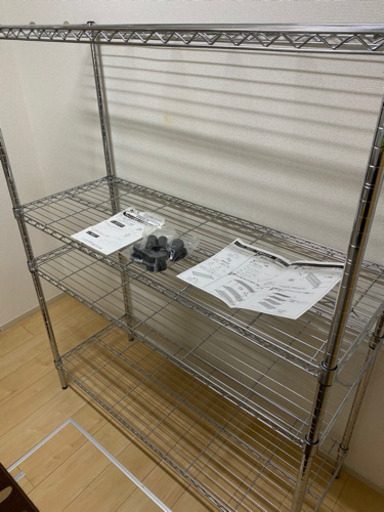 メタルラック　 幅120  奥行き46  高さ151