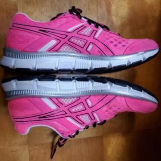 アシックス TJA304 GEL-QUICK33 レディースランニングシューズ美品 24.0㎝ asics の画像