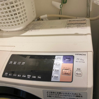 ☆日立ドラム式洗濯機☆BD-SV110AR☆5年保証☆の画像