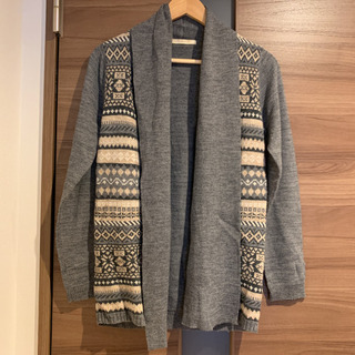 LOWRYS FARM ローリーズファーム　柄カーディガン　Mサイズ