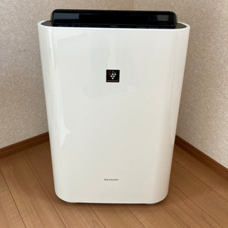 【終了】SHARP 加湿空気清浄機 KC-D50-W プラズマク...