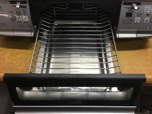 リンナイガスコンロ ガラストップ両面焼き