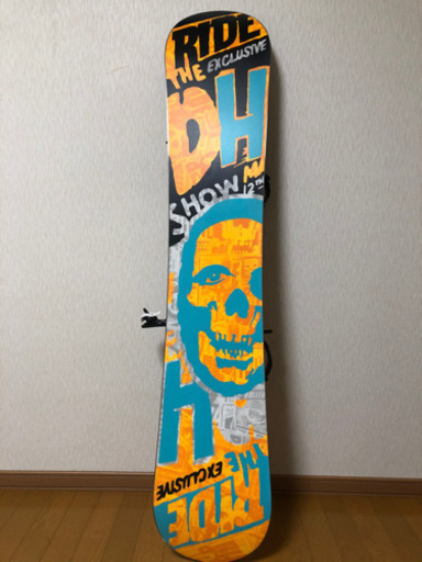 RIDE DH 151 スノーボード板、ビンディング ブーツ