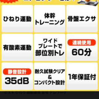 【売れました】ダイエット コアビクサー  ステッパーの画像