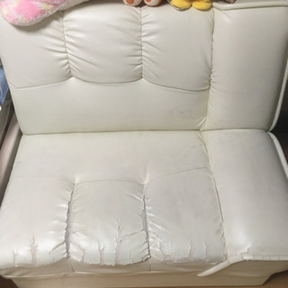 ソファーベッド　収納付き　汚れ敗れありの画像