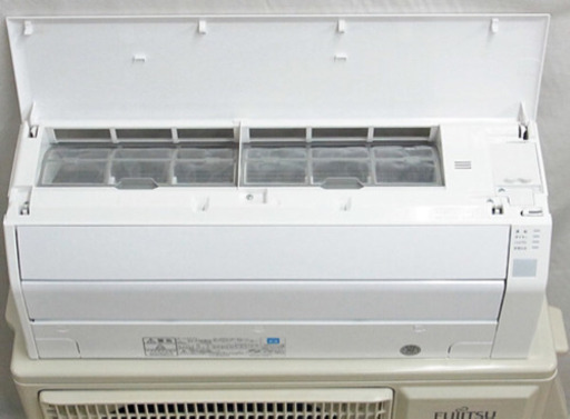 【取引完了】(11)【取付工事費込み】エアコン18畳用‼️2019年製‼️富士通nocria中古品取付け販売