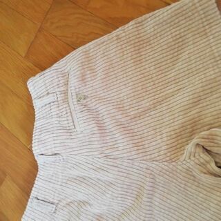 美品★ベロア　ホットパンツ　ベージュの画像