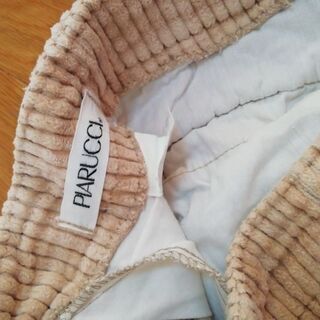美品★ベロア　ホットパンツ　ベージュの画像