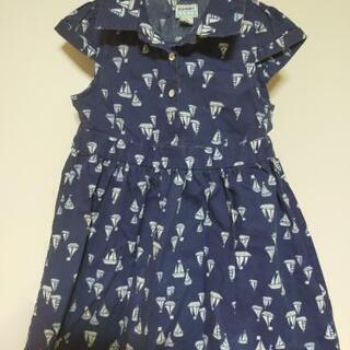 old　navy　ヨット柄のワンピース　4T