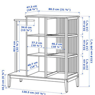 IKEA  NORDKISA  ノールドシーサ　ワードローブの画像