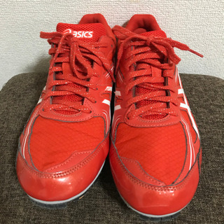 アシックス　asics 陸上スパイク　ピン•ピン外し付き　26.0cm