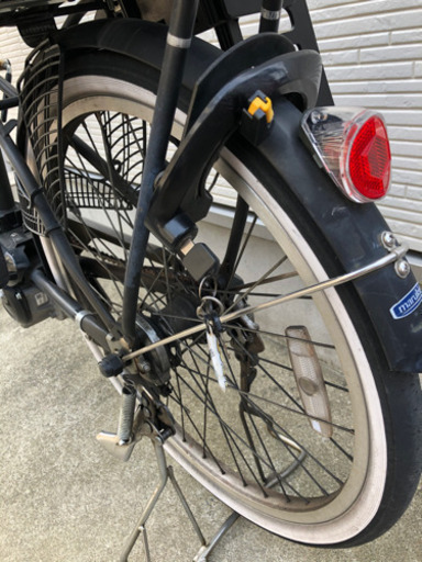 電動自転車　黒、グレー　ヤマハ