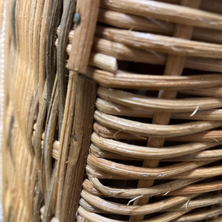 藤カバン　カゴバック　スーツケースの画像