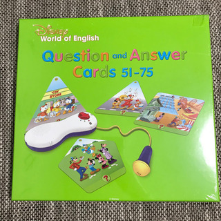 最新版 リニューアル Q&Aカード ディズニー英語システム DWE