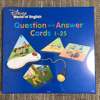 最新版 リニューアル Q&Aカード ディズニー英語システム DWE