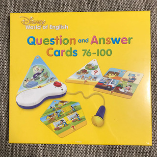 最新版 リニューアル Q&Aカード ディズニー英語システム DWE