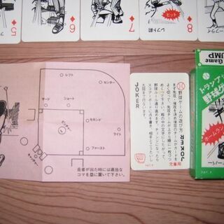 ビンテージ　トランプ付き野球ゲーム,フジカラーF-Ⅱ400の画像