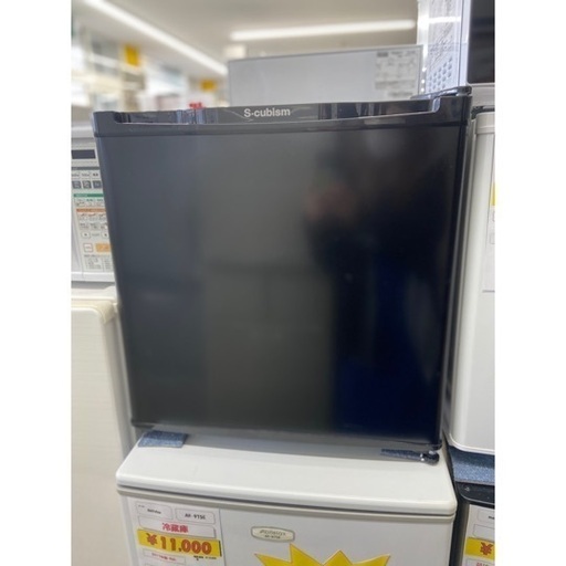 ☀️【✨未使用品✨】エスキュービズム 冷蔵庫 WR-1046BK 2017年製 46L 1ドア☀️