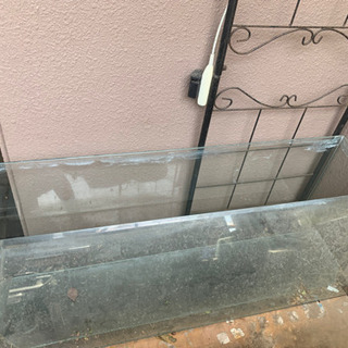 90センチのガラス水槽の画像