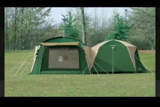 美品　Coleman コネクティングドームシステム