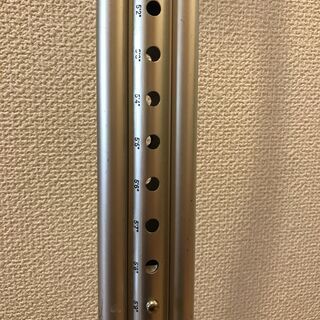 0円　アルミ製、軽量松葉杖 身長166cmで仕様していましたの画像