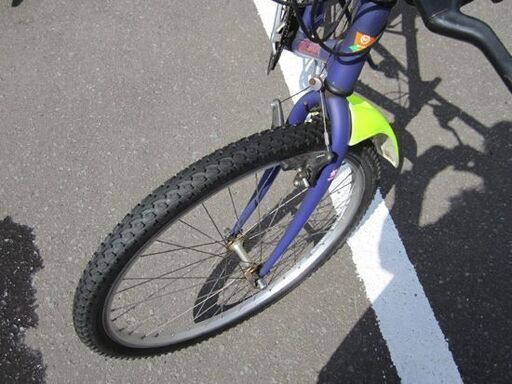 ☆マウンテンバイク 26インチ 自転車  3×7 21段変速 紫/パープル 札幌 北20条店