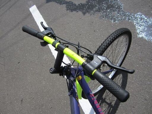 ☆マウンテンバイク 26インチ 自転車  3×7 21段変速 紫/パープル 札幌 北20条店