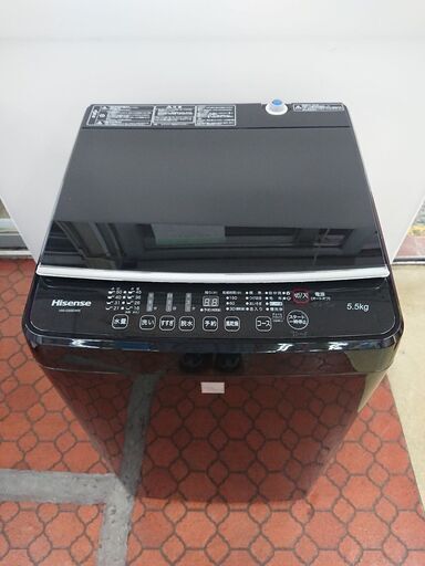 ID 963820  ハイセンス　5.5ｋｇ　2017年製　HW-G55E4KK