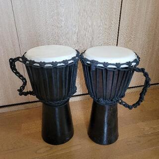 インドネシア製　太鼓　2点セット