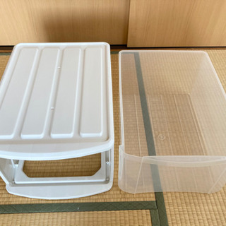 収納ケース2個の画像