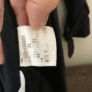 【ボディドレッシング】麻　トレンチコート　38 紺の画像