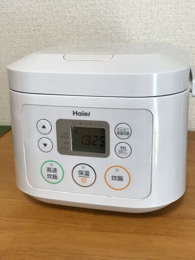HAIER_炊飯器 3合 ホワイト