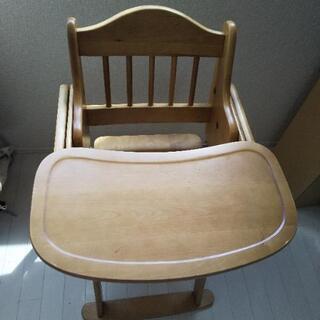 木製ベビーハイチェア