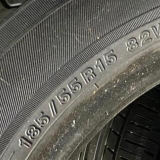 ?185/55R15⭐2019年！フィット、ノート、マーチ、デミオ等に！バリ山！美品！YOKOHAMA製サマータイヤ入荷しました?