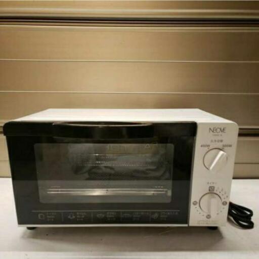 ☆美品☆ 2020年製 NEOVE ネオーブ オーブントースター TNM8B-W 動作品