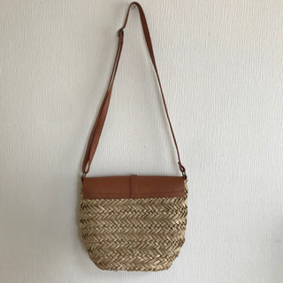 未使用 studio CLIP カゴショルダーバッグの画像