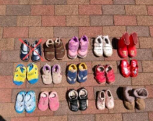 キッズシューズ 14足セット 12～17センチ