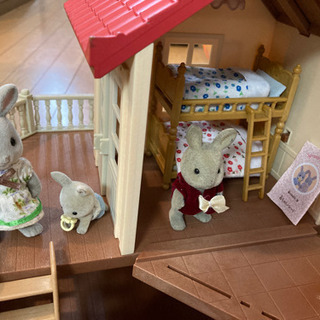 【受け渡し決まりました】 シルバニアファミリー 赤い屋根のおうちの画像