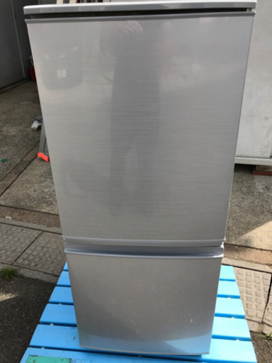 2016年製 美品 Panasonic 2ドア 冷凍冷蔵庫 SJ-D14B-S つけかえどっちもドア  137L