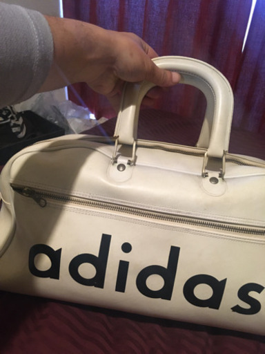 希少！60年代初期ロゴ　アディダス  ミニボストン