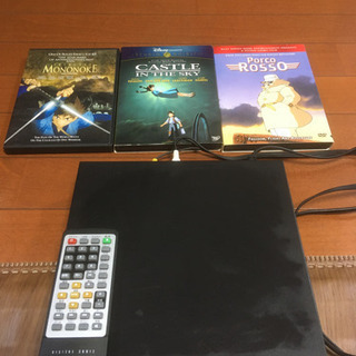 譲ります。レアな北米版DVDプレーヤー