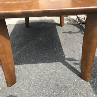 karimoku テーブル 机 中古品の画像