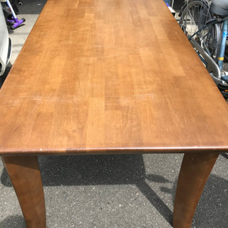 karimoku テーブル 机 中古品